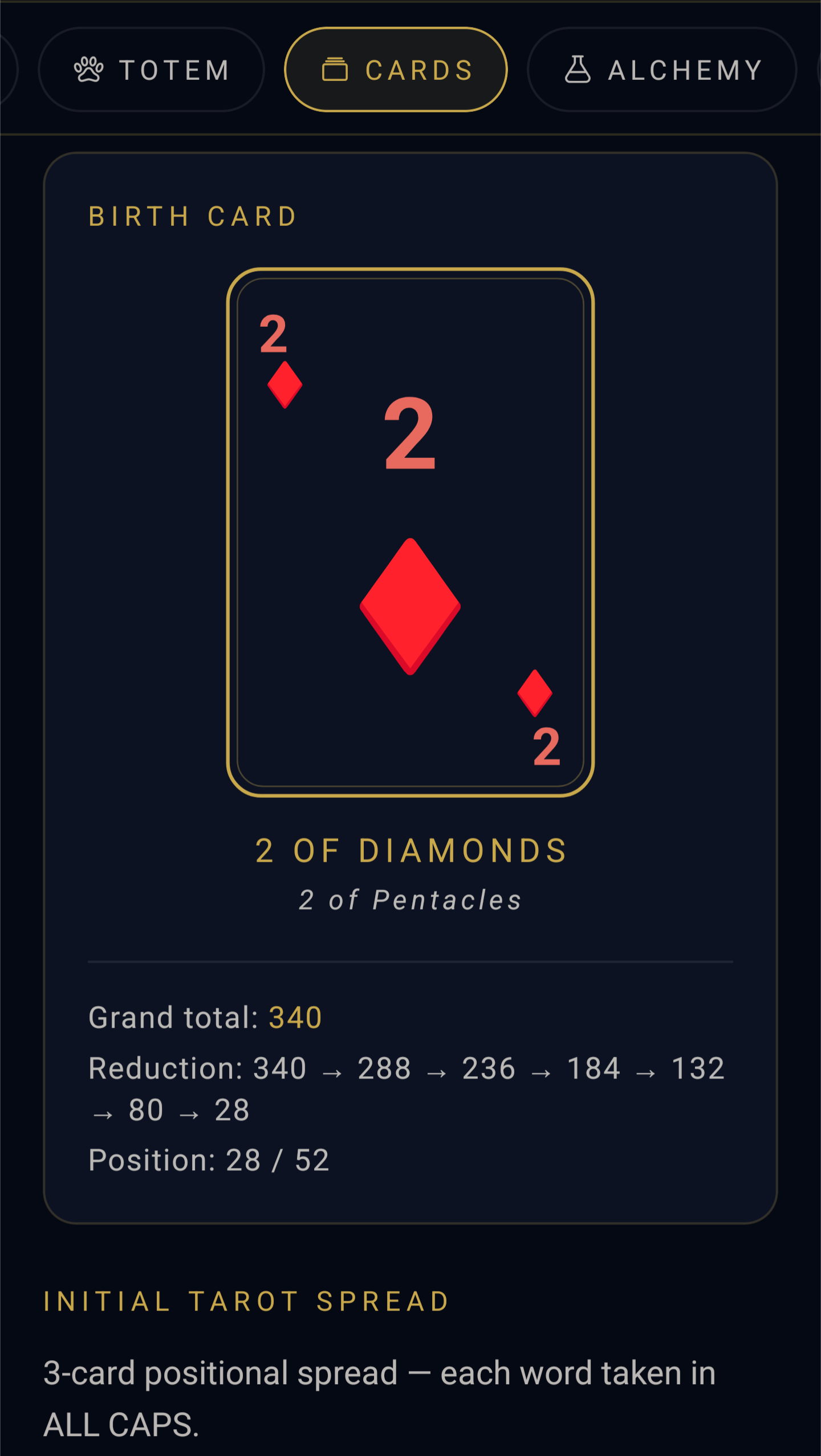 Cartomancy
